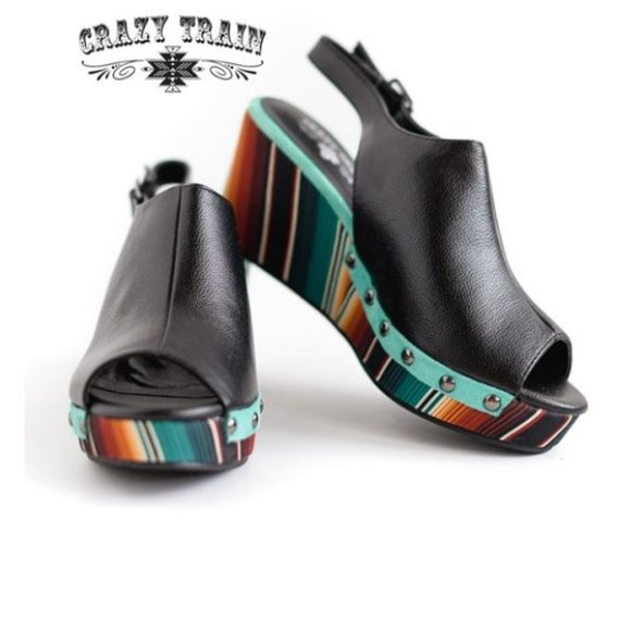 Crazy Train Shoes - Bonnie Wedges